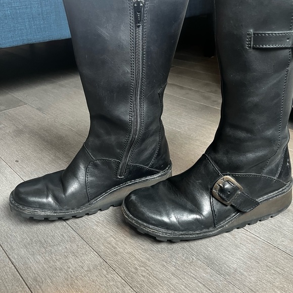 Fly London Mes Boots Black Size 36 FREE SHIPPING - Picture 5 of 7